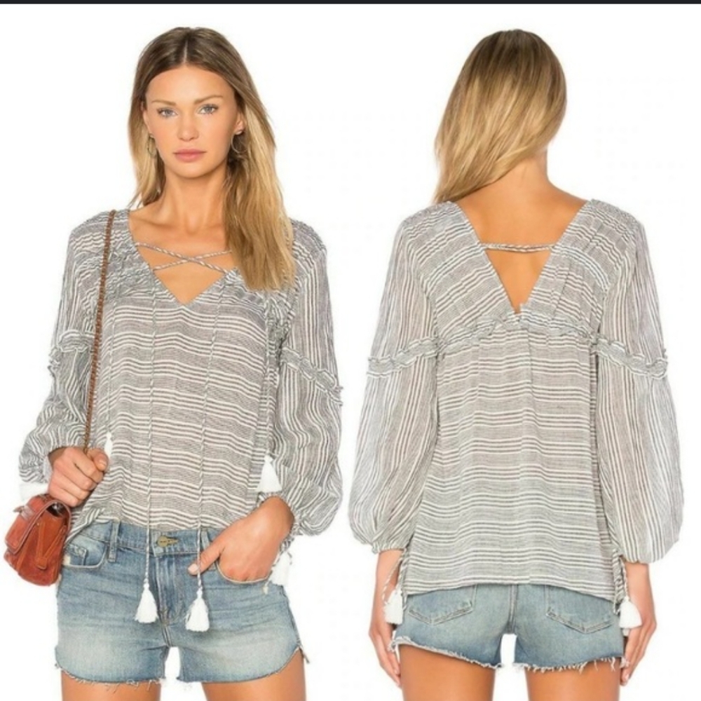 Derek lam 10 Crosby boho top 4